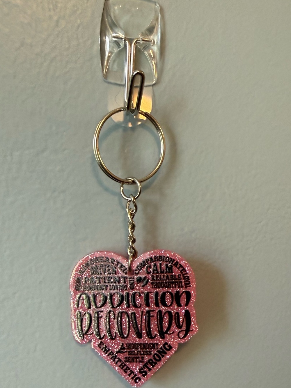 Addiction Recovery Keychain - Picture 2 of 2